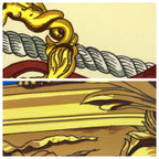 Hermes Musee Carre 90 Beige Multicolor Silk Scarf — view 4