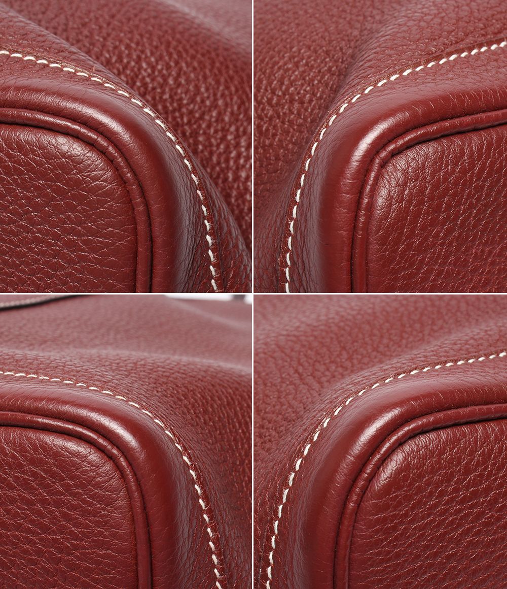Hermes Tote Silver Garden Party PM — view 5