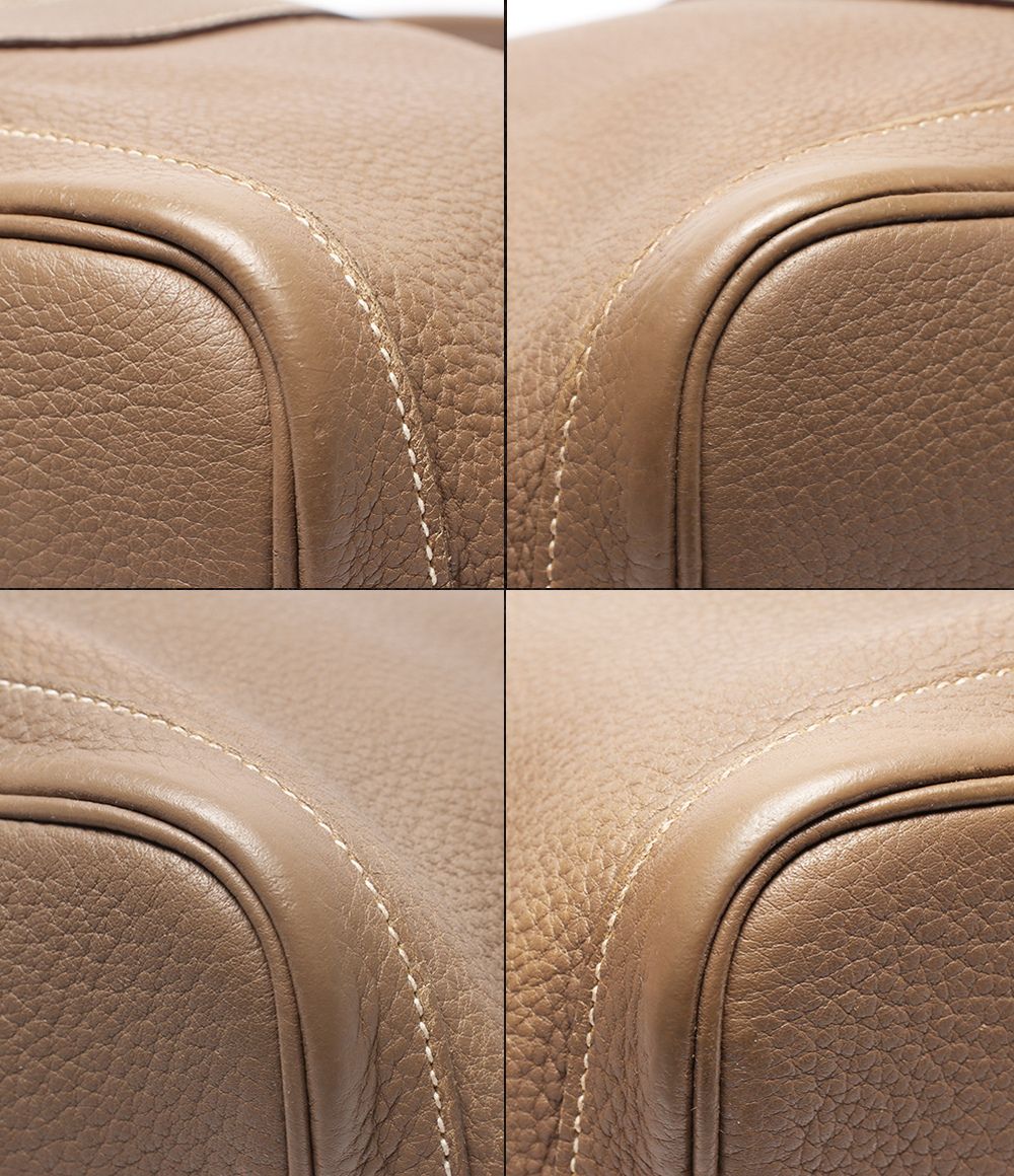 Hermes Tote Silver Garden Party PM — view 5
