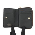 Louis Vuitton Bifold Wallet Monogram Reverse Portefeuille Lou Black — view 4