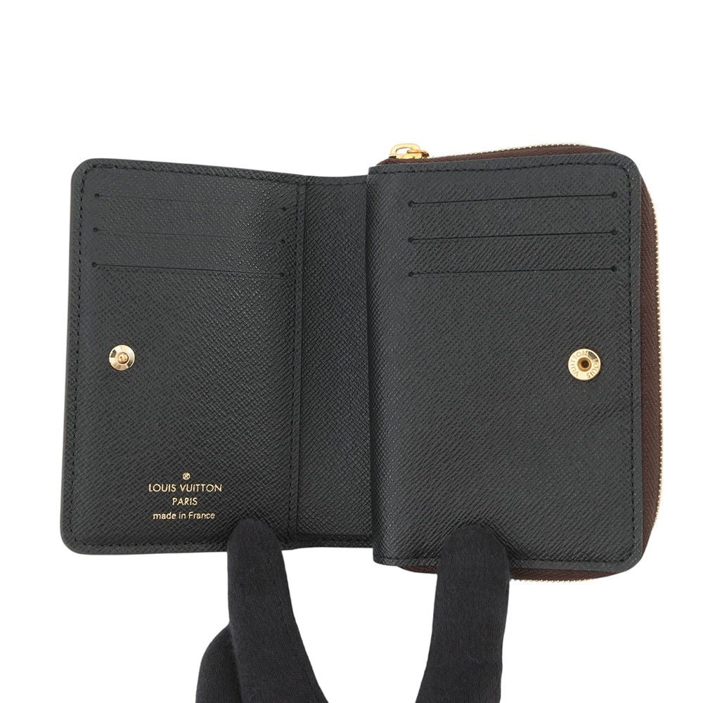 Louis Vuitton Bifold Wallet Monogram Reverse Portefeuille Lou Black — view 4