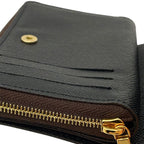 Louis Vuitton Bifold Wallet Monogram Reverse Portefeuille Lou Black — view 9