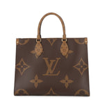Louis Vuitton Tote Monogram Reverse Giant On The Go MM Handbag 2-Way