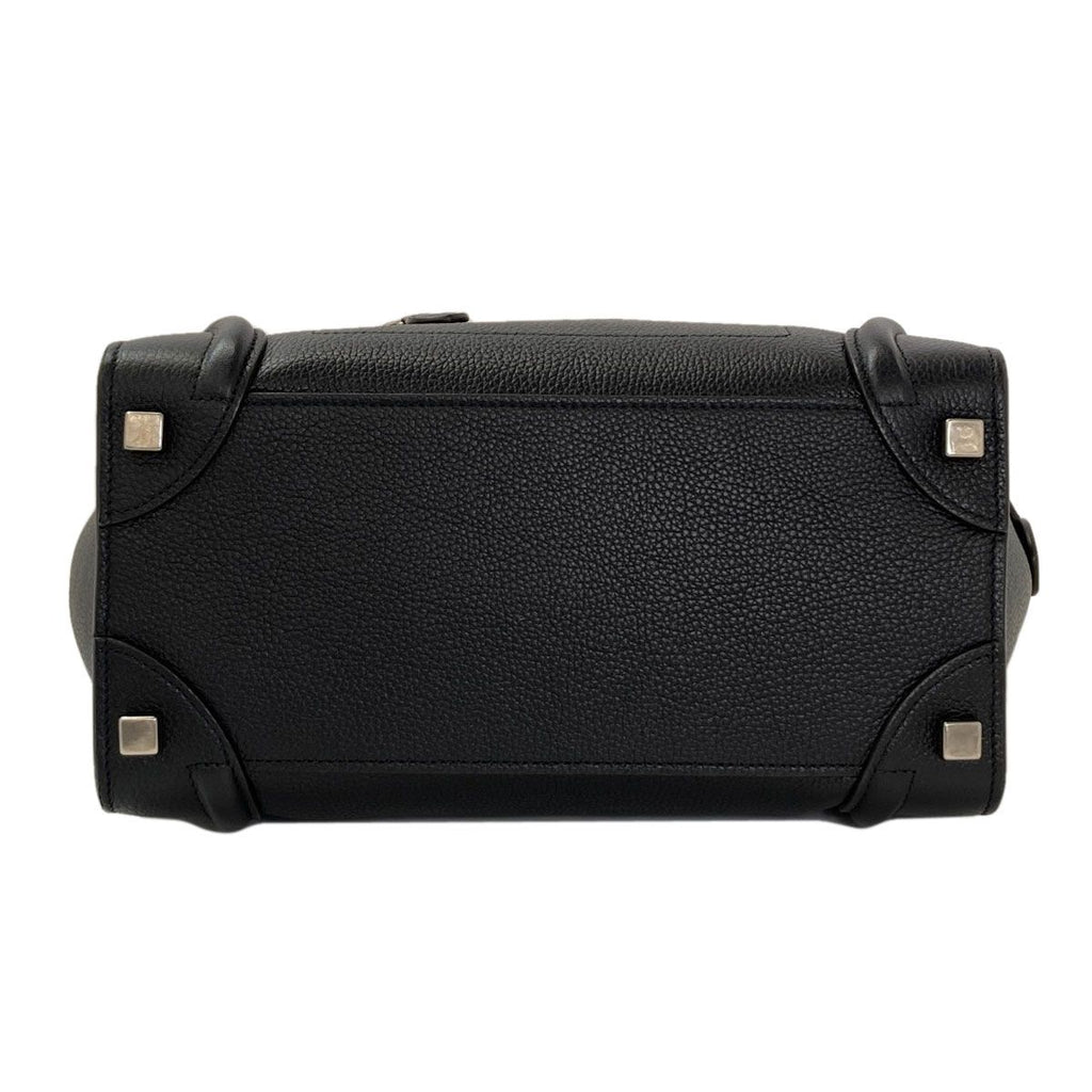Celine Luggage Micro Handbag Calf — view 4