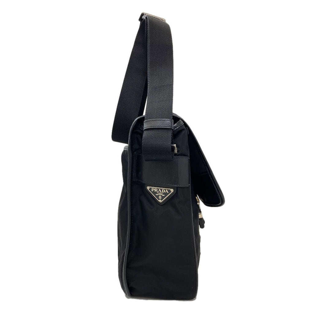 Prada Logo Shoulder Bag Nylon — view 3