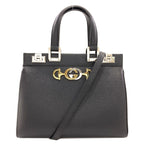 Gucci Zumi 2-Way Handbag Calf