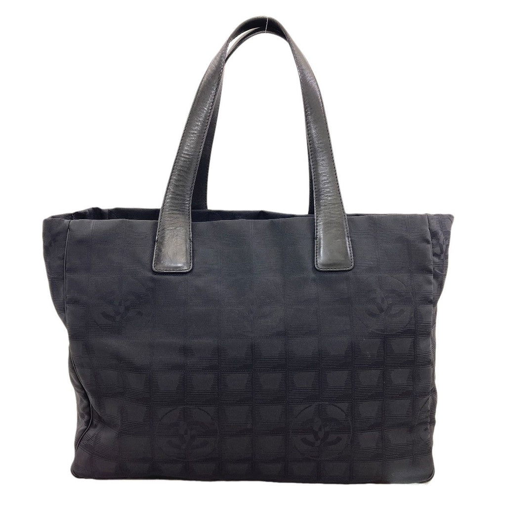 Chanel New Travel Line MM Gold Tote Nylon