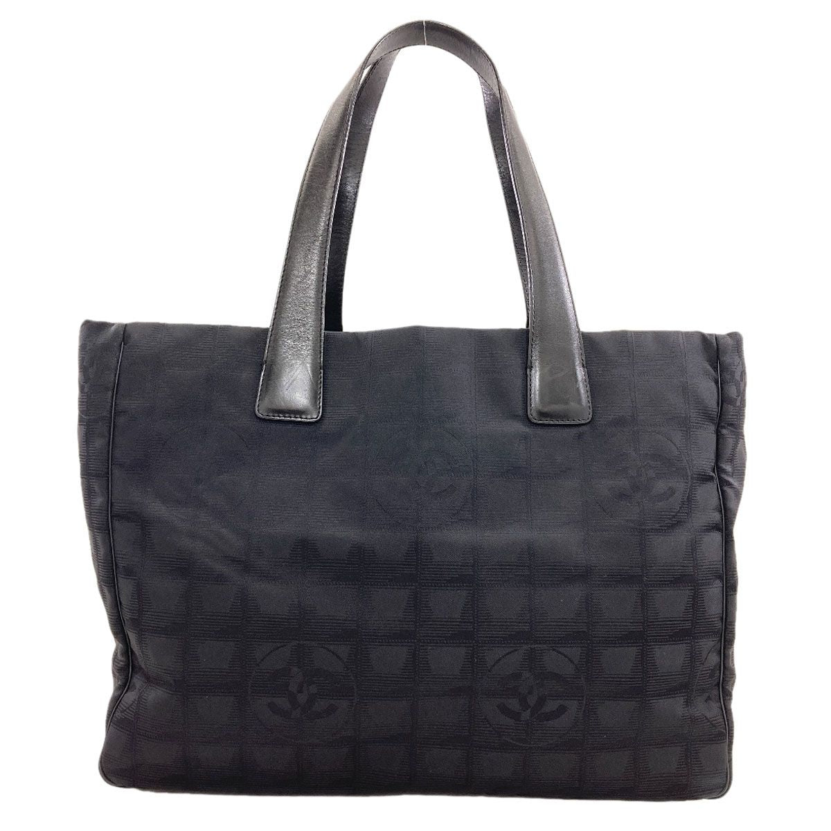 Chanel New Travel Line MM Gold Tote Nylon — view 2
