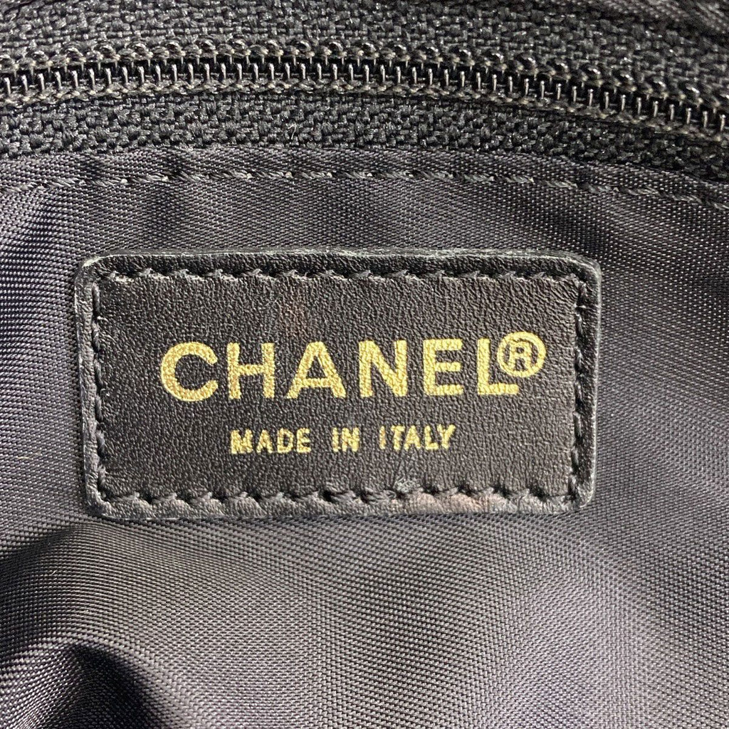 Chanel New Travel Line MM Gold Tote Nylon — view 6