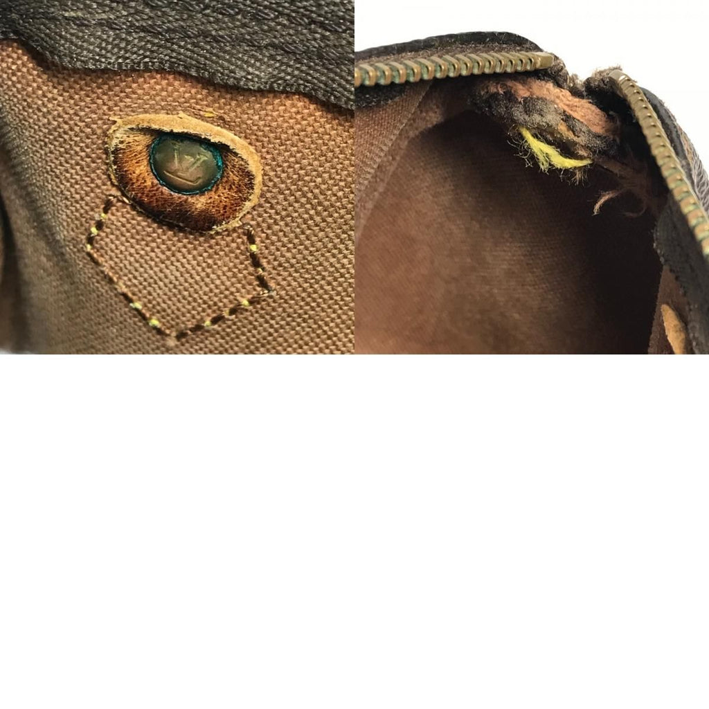 Louis Vuitton Handbag Mini Speedy Monogram Canvas Brown — view 9