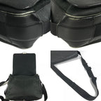 Louis Vuitton Shoulder Bag Victor Taiga Leather Noir Black — view 7