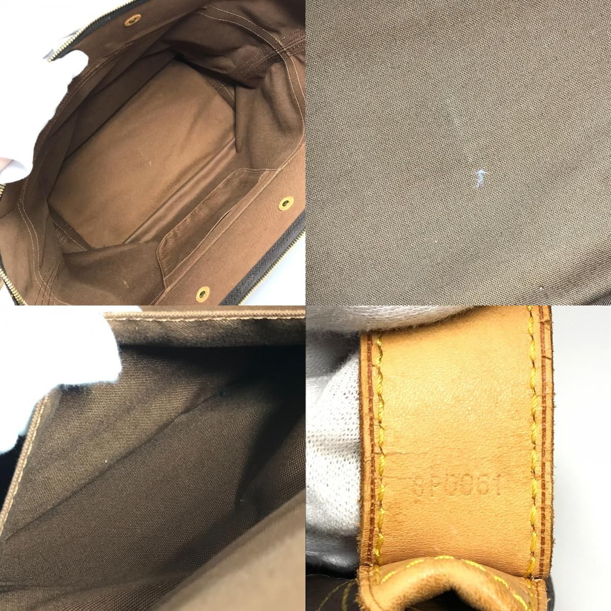 Louis Vuitton Boston Bag Cruise the 40 Monogram Canvas Brown — view 9