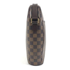 Louis Vuitton Shoulder Bag Ipanema GM Damier Canvas Ebene Brown — view 4