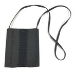 Hermes Shoulder Bag Logo Polyamide Gray