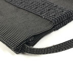 Hermes Shoulder Bag Logo Polyamide Gray — view 7