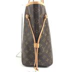 Louis Vuitton Shoulder Bag Neverfull MM Monogram Canvas Cerise Brown — view 3