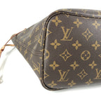 Louis Vuitton Shoulder Bag Neverfull MM Monogram Canvas Cerise Brown — view 7