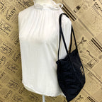 Fendi Tote Zucca Black Canvas Travel Business — view 3