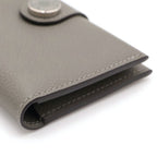Hermes Card Case Gray Evercolor Grimeia Silver — view 5