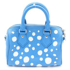 Louis Vuitton YK Speedy 20 Bandouliere Yayoi Kusama 20 Monogram Dot Embossed — view 2