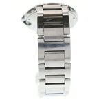 Cartier Baron Blue White Dial Ssat Stainless Steel Automatic Watch — view 2