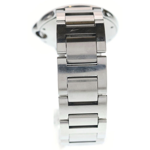 Cartier Baron Blue White Dial Ssat Stainless Steel Automatic Watch — view 2