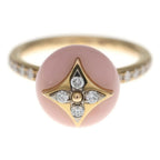 Louis Vuitton B Blossom Monogram Flower Ring 18k Pink Gold — view 4