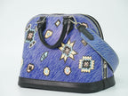 Louis Vuitton LV Alma PM Epi Denim 2-Way Shoulder Bag Blue Black — view 2