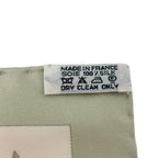 Hermes Carre 90 New Morning White Green Scarf — view 6