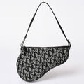 Dior Trotter Saddle Bag Pouch Black