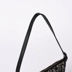 Dior Trotter Saddle Bag Pouch Black — view 4