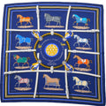Hermes Couvertures Et Tenues de Jour Horsewear Carre 90 Scarf Total Silk Shawl