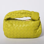 Bottega Veneta Mini Jodie Handbag Intrecciato Lime Green — view 2