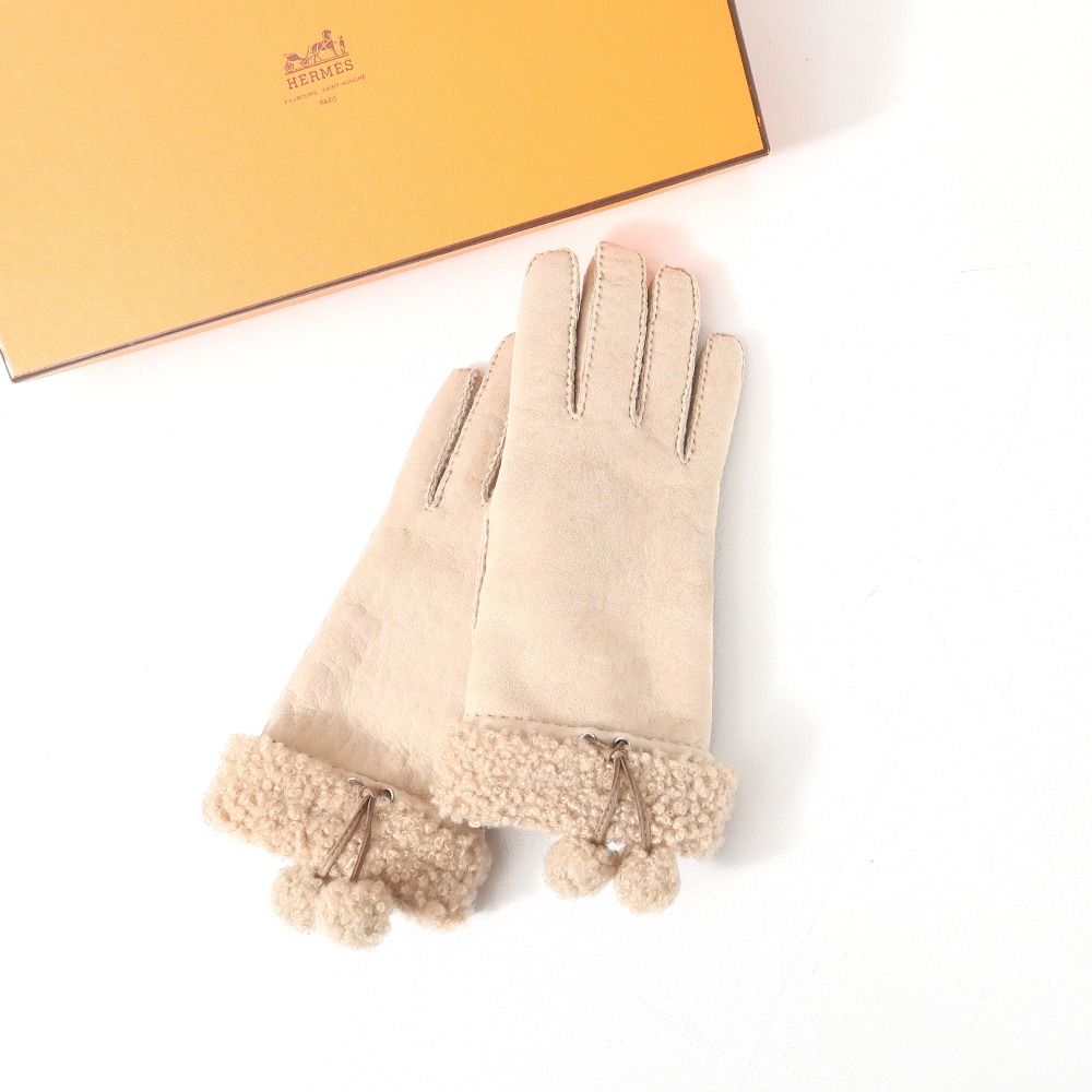 Hermes Gloves 6.5 Lambskin — view 3