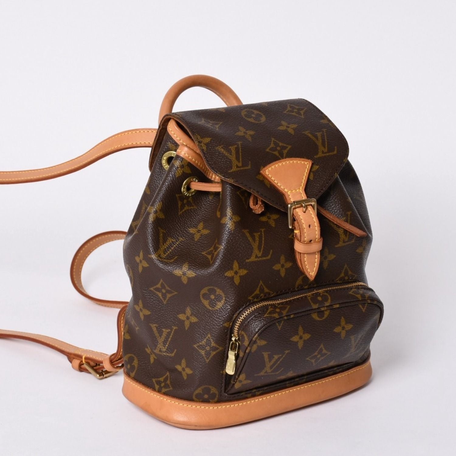 Louis Vuitton Mini Montsouris Backpack Monogram Brown — view 3