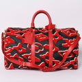 Louis Vuitton Keepall Bandouliere 45 Boston Bag UF Monogram Tufted