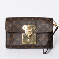 Louis Vuitton Clutch Historique Monogram Brown