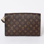 Louis Vuitton Clutch Historique Monogram Brown — view 2
