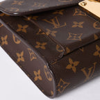 Louis Vuitton Clutch Historique Monogram Brown — view 6