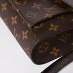 Louis Vuitton Clutch Historique Monogram Brown — view 5