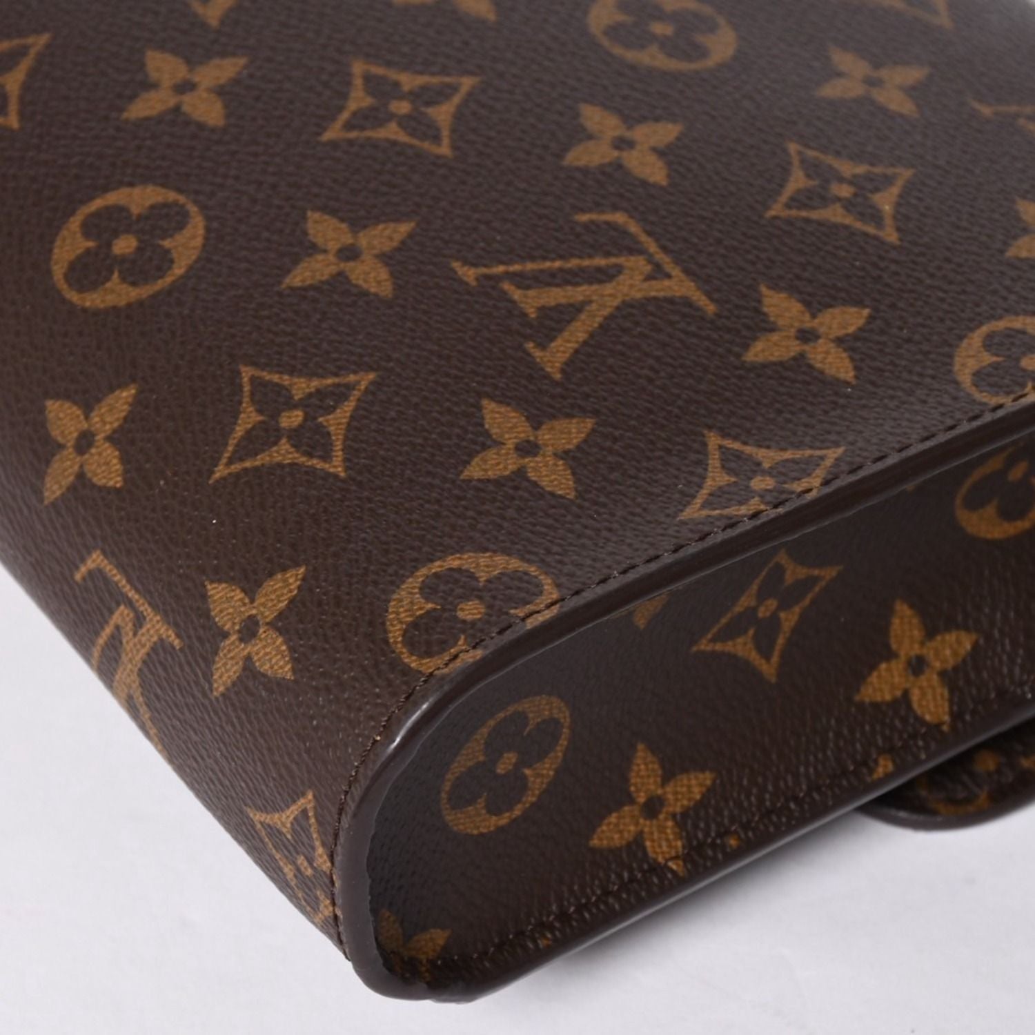 Louis Vuitton Clutch Historique Monogram Brown — view 7