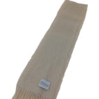 Loewe Mohair Scarf Beige White — view 7