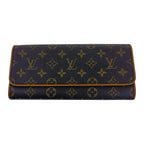Louis Vuitton Monogram Pochette Twin GM Brown Shoulder Bag — view 2
