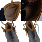 Louis Vuitton Monogram Petite Bucket Brown Handbag — view 6