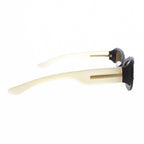 Prada Sunglasses Cat Eye Black Yellow TK Eyewear — view 2