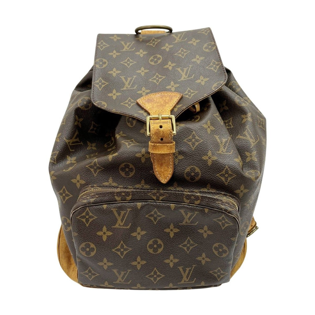 Louis Vuitton Monogram Montsouris Backpack Brown