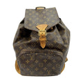 Louis Vuitton Monogram Montsouris Backpack Brown