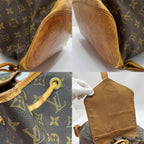 Louis Vuitton Monogram Montsouris Backpack Brown — view 9