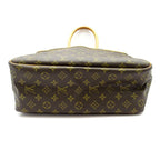 Louis Vuitton Deauville Monogram Handbag Brown — view 6