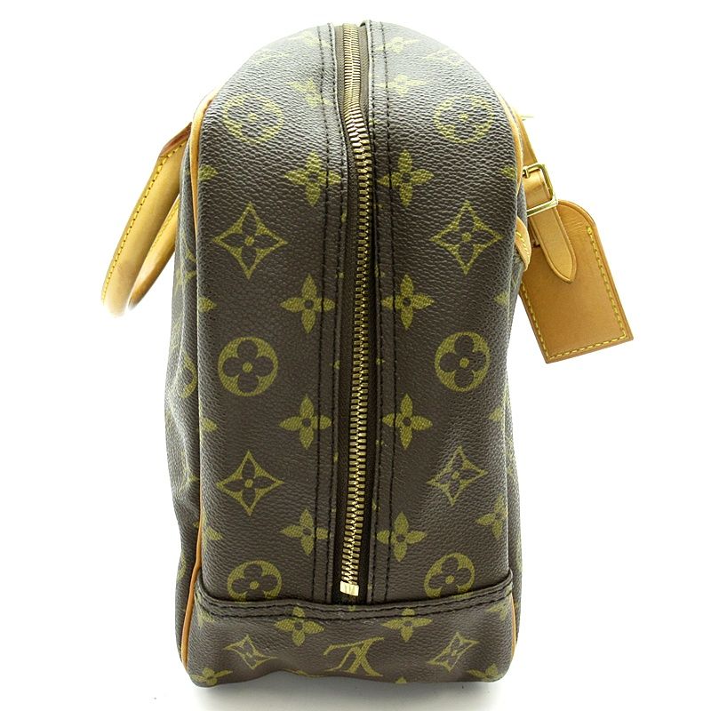 Louis Vuitton Deauville Monogram Handbag Brown — view 5